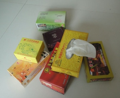 广告盒抽纸